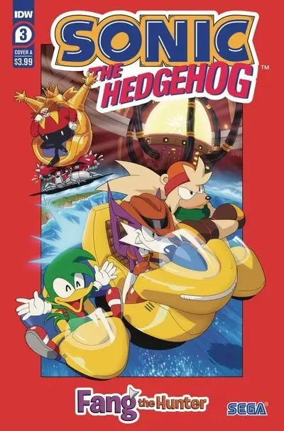 دانلود کمیک Sonic the Hedgehog – Fang the Hunter #3 (2024)