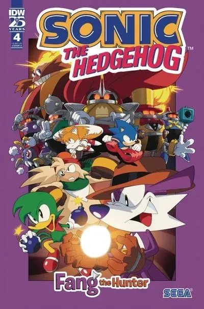 دانلود کمیک Sonic the Hedgehog – Fang the Hunter #4 (2024)