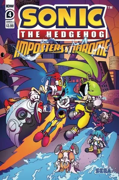 دانلود کمیک Sonic the Hedgehog – Imposter Syndrome #4 (2022)