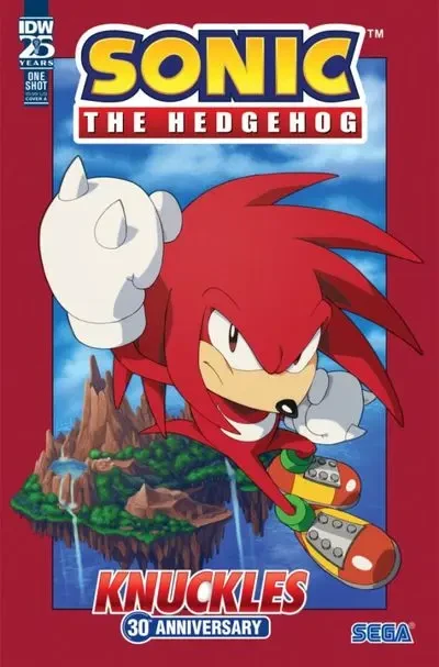 دانلود کمیک Sonic the Hedgehog – Knuckles’ 30th Anniversary Special #1 (2024)