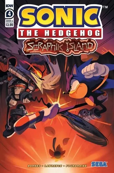 دانلود کمیک Sonic the Hedgehog – Scrapnik Island #4 (2023)