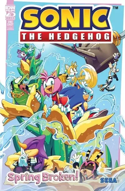 دانلود کمیک Sonic the Hedgehog – Spring Broken! #1 (2024)
