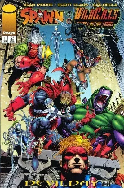 دانلود کمیک Spawn – WildCATS #1 – 4