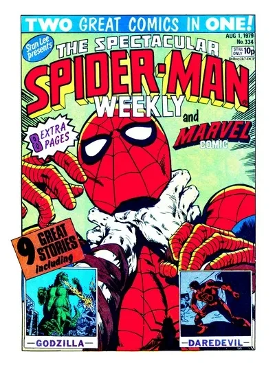 دانلود کمیک Spectacular Spider-Man Weekly #334 – 370 (1979-1980) (Marvel UK)
