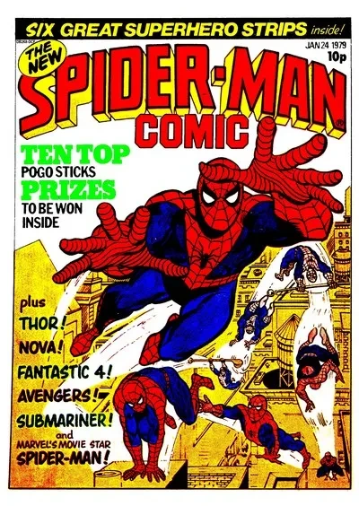 دانلود کمیک Spider-Man Comic #311 – 333 (1979) (Marvel UK)