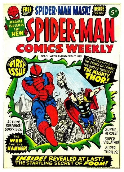 دانلود کمیک Spider-Man Comics Weekly #0 – 157 (1973-1976)