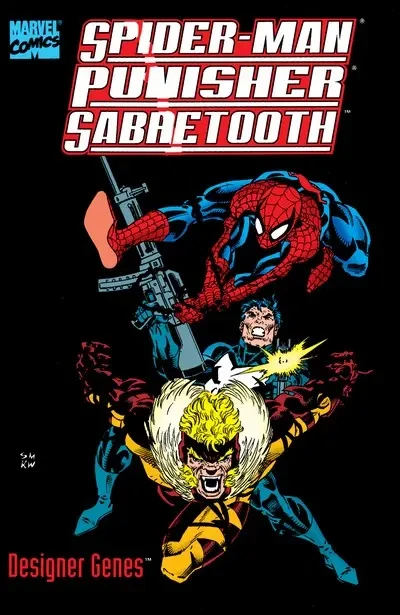 دانلود کمیک Spider-Man-Punisher-Sabretooth – Designer Genes #1 (1993)
