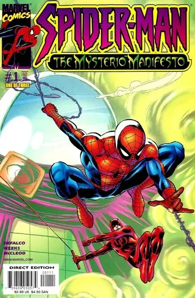 دانلود کمیک Spider-Man – The Mysterio Manifesto #1 – 3 (2001)