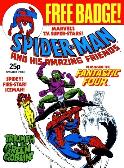 دانلود کمیک Spider-Man and His Amazing Friends #553 – 578 (1983-1984) (Marvel UK)
