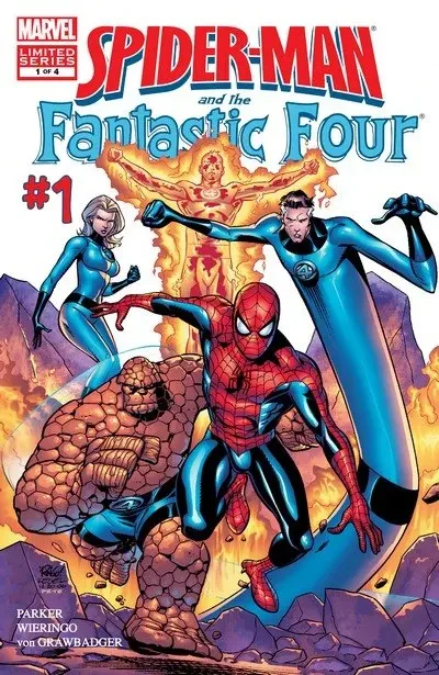 دانلود کمیک Spider-Man and the Fantastic Four #1 – 4 (2007)
