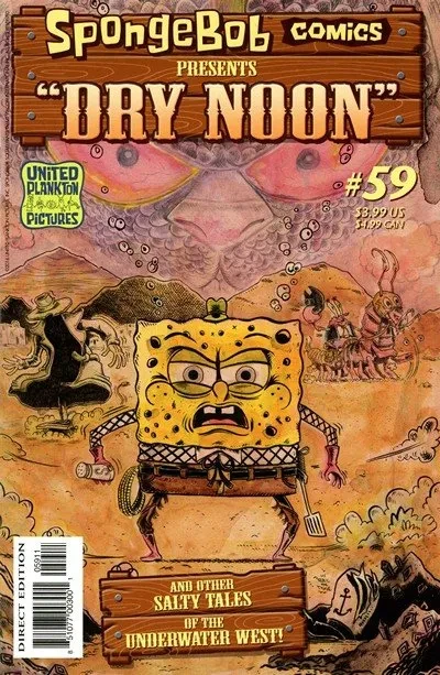 دانلود کمیک SpongeBob Comics #59 (2016)