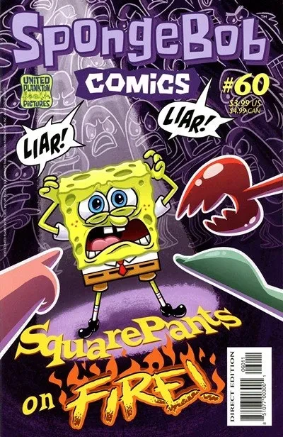 دانلود کمیک SpongeBob Comics #60 (2016)