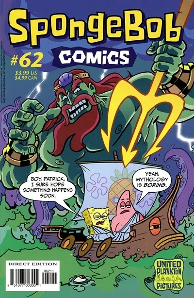 دانلود کمیک SpongeBob Comics #62 (2016)