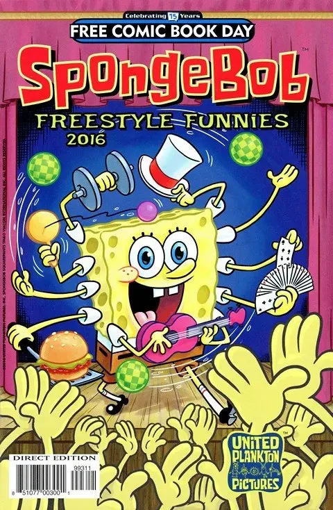 دانلود کمیک SpongeBob Freestyle Funnies (FCBD 2016)