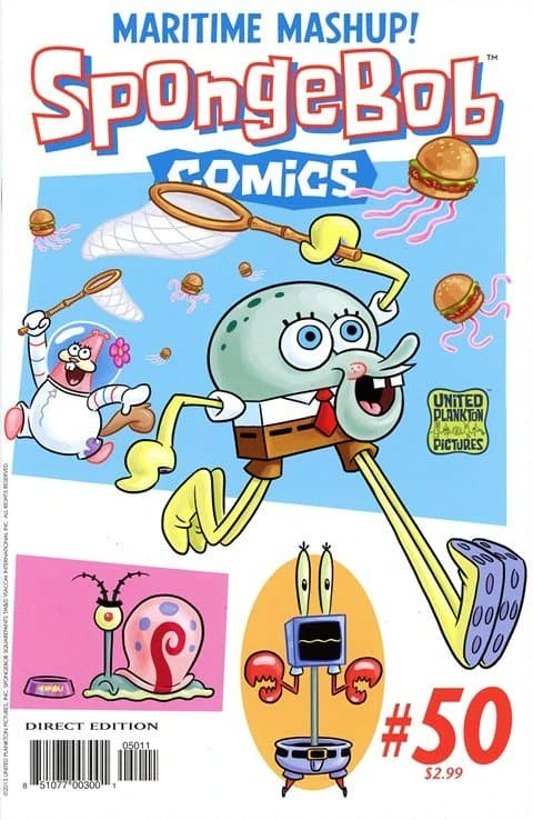 دانلود کمیک Spongebob Comics #50 (2015)