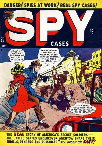 دانلود کمیک Spy Cases #1 – 19 (1950-1953)