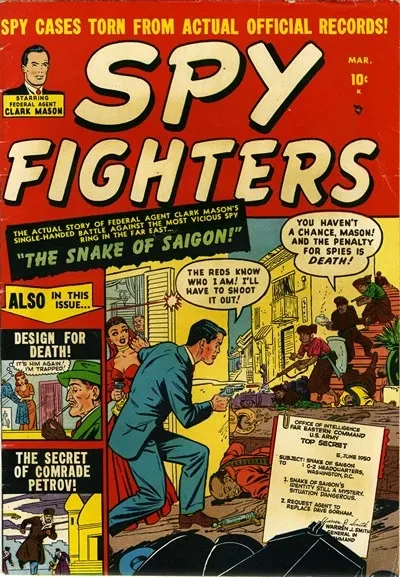 دانلود کمیک Spy Fighters Vol. 1 #1 – 15 (1951-1953)