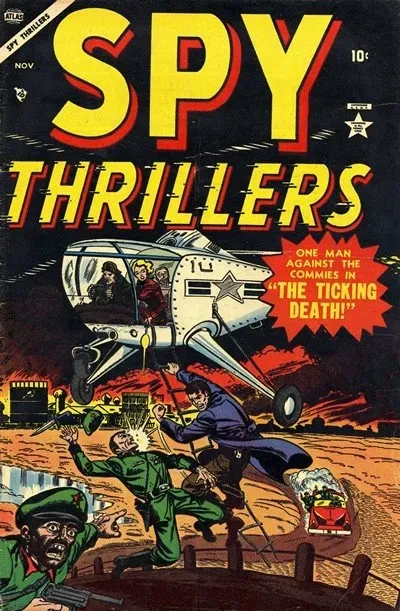 دانلود کمیک Spy Thrillers #1 – 4 (1954-1955)