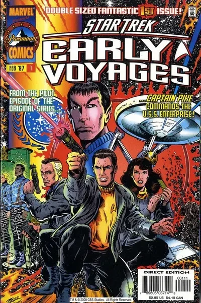 دانلود کمیک Star Trek – Early Voyages #1 – 17 (1997-1998)