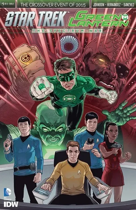 دانلود کمیک Star Trek – Green Lantern – Spectrum War #1 (2015)