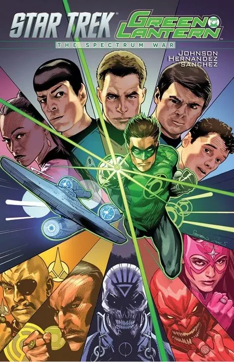 دانلود کمیک Star Trek-Green Lantern – The Spectrum War