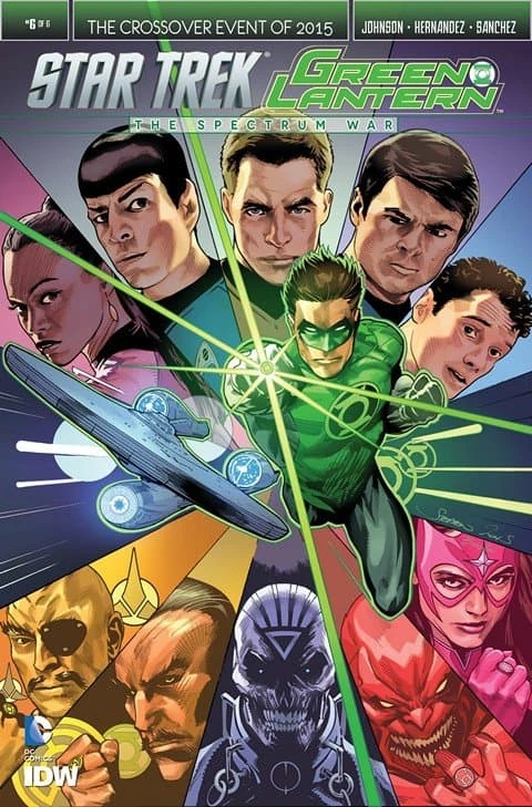 دانلود کمیک Star Trek Green Lantern The Spectrum Wars #1 – 6