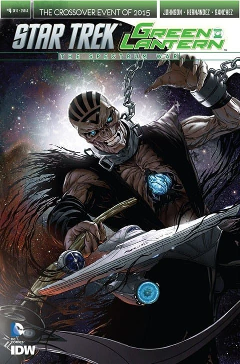 دانلود کمیک Star Trek Green Lantern The Spectrum Wars #4