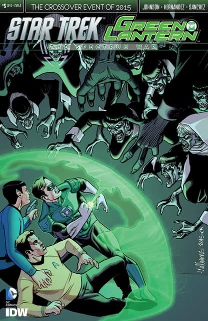 دانلود کمیک Star Trek Green Lantern The Spectrum Wars #5