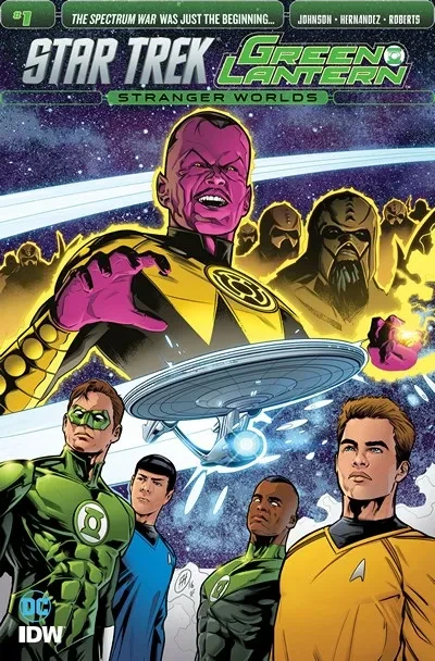 دانلود کمیک Star Trek – Green Lantern Vol. 2 #1 (2016)