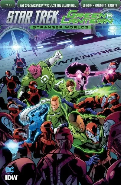 دانلود کمیک Star Trek Green Lantern Vol. 2 #3 (2017)