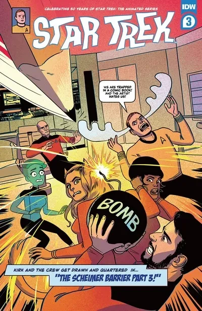 دانلود کمیک Star Trek – The Animated Celebration Presents the Scheimer Barrier #3 (2023)