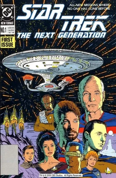 دانلود کمیک Star Trek – The Next Generation #1 – 80 + Annuals (1989-1996)