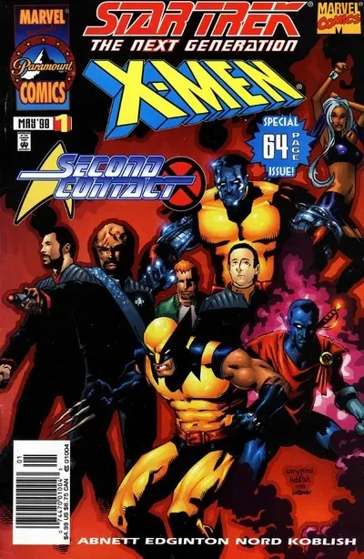 دانلود کمیک Star Trek – The Next Generation – X-Men – 2nd Contact (1998)