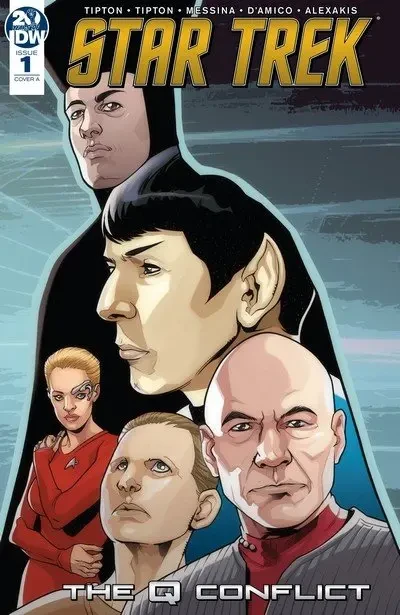 دانلود کمیک Star Trek – The Q Conflict #1 – 6 (2019)