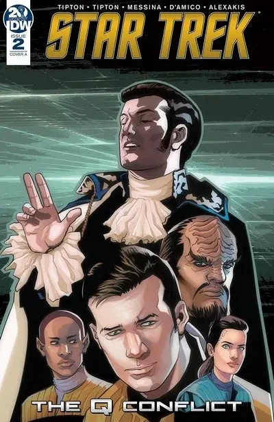 دانلود کمیک Star Trek – The Q Conflict #2 (2019)