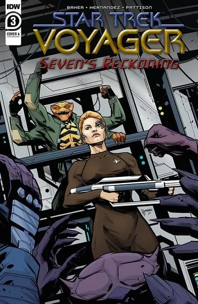 دانلود کمیک Star Trek – Voyager – Seven’s Reckoning #3 (2021)
