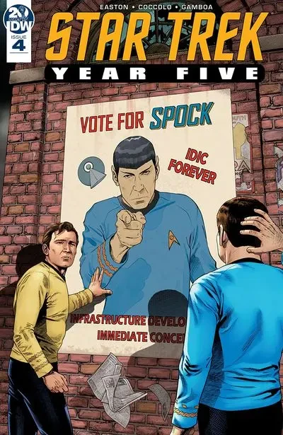 دانلود کمیک Star Trek – Year Five #4 (2019)