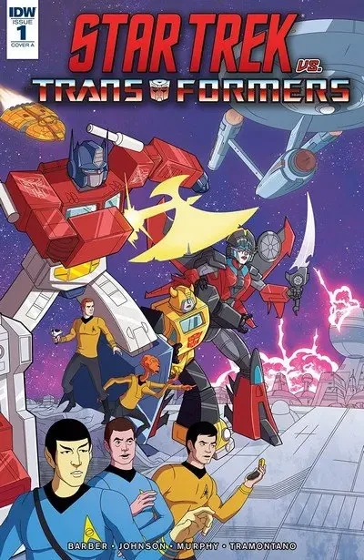 دانلود کمیک Star Trek vs. Transformers #1 (2018)