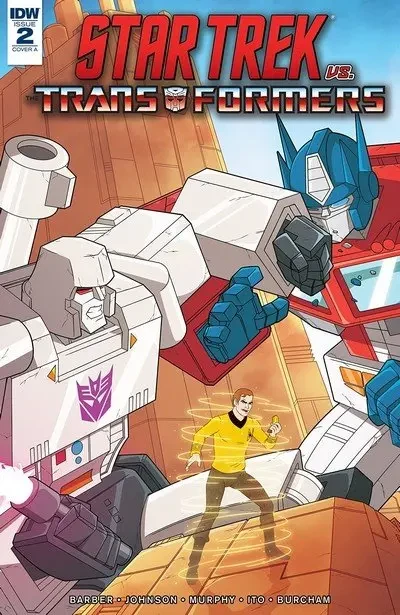 دانلود کمیک Star Trek vs. Transformers #2 (2018)