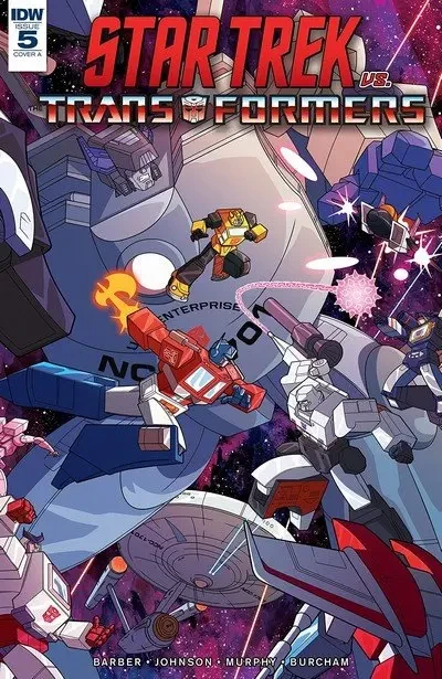 دانلود کمیک Star Trek vs. Transformers #5 (2019)