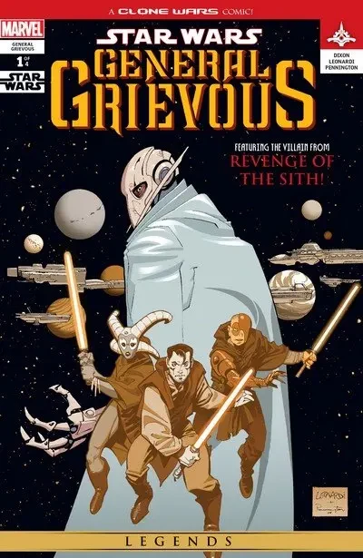 دانلود کمیک Star Wars – General Grievous #1 – 4 (2015) (Marvel Edition)