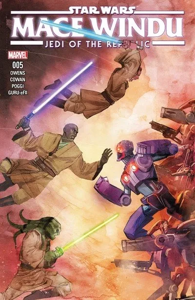 دانلود کمیک Star Wars – Jedi of the Republic – Mace Windu #5 (2017)