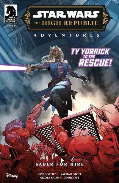 دانلود کمیک Star Wars – The High Republic Adventures – Saber for Hire #2 (2024)