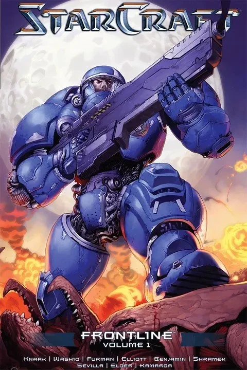 دانلود کمیک Starcraft Frontline Vol. 1 – 4 (2011)