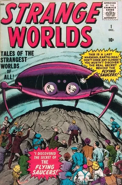 دانلود کمیک Strange Worlds Vol. 2 #1 – 5 (1958-1959)
