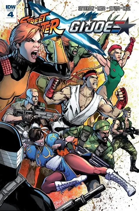 دانلود کمیک Street Fighter x G.I. Joe #4