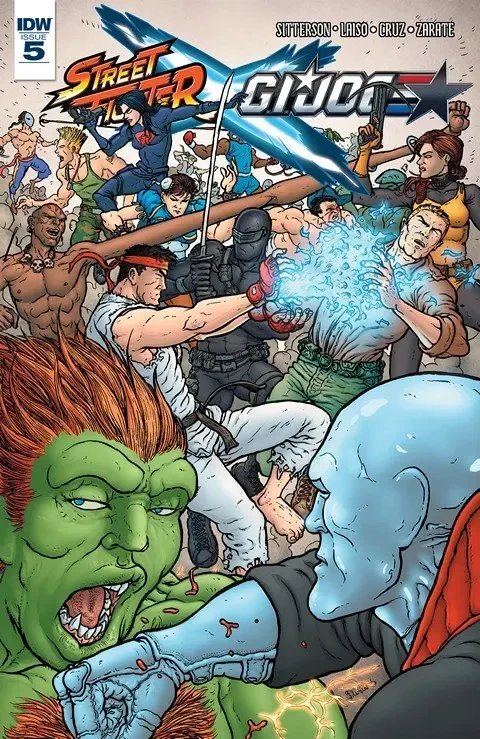 دانلود کمیک Street Fighter x G.I. Joe #5