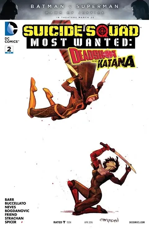 دانلود کمیک Suicide Squad Most Wanted – Deadshot and Katana #2 (2016)