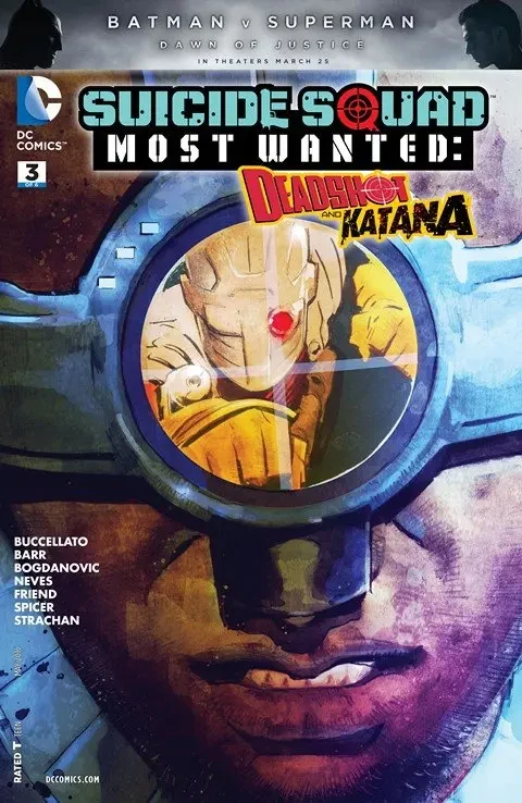 دانلود کمیک Suicide Squad Most Wanted – Deadshot and Katana #3 (2016)