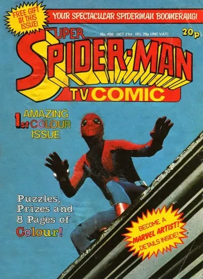 دانلود کمیک Super Spider-Man TV Comic #450 – 498 (1981-1982)
